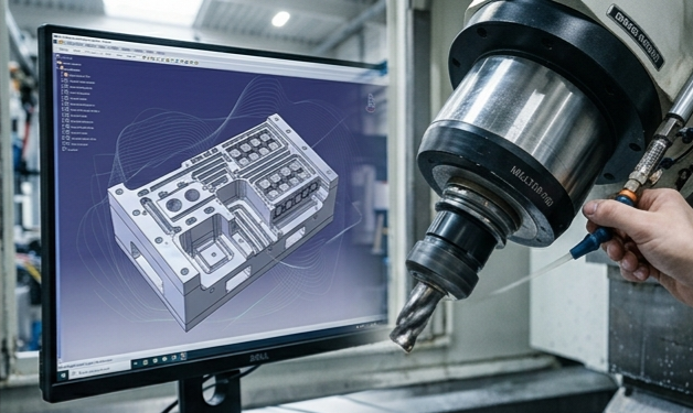 CATIA 3D 설계와 CNC 가공 현장